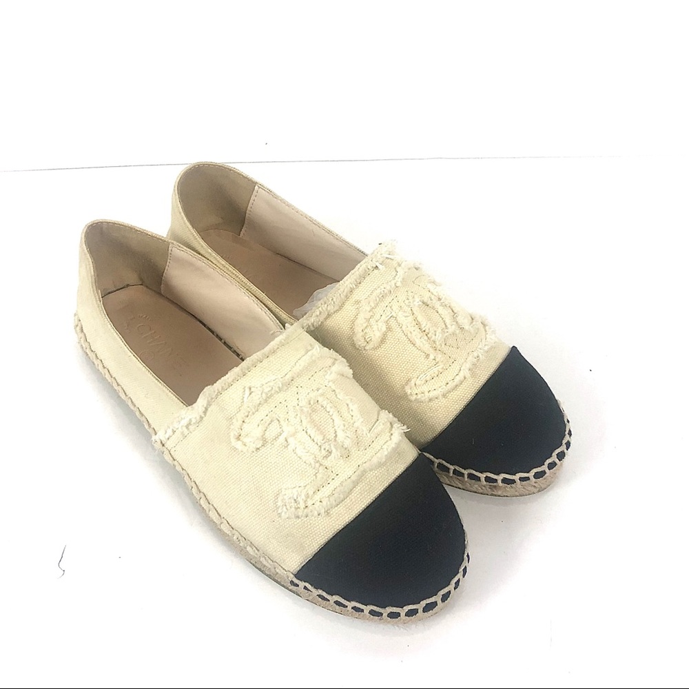 Chanel espadrilles canvas 42 feels like 40